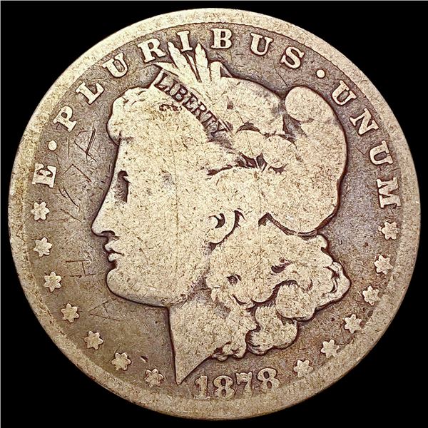 1878-CC Morgan Silver Dollar NICELY CIRCULATED