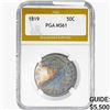 Image 1 : 1819 Capped Bust Half Dollar PGA MS61