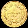 Image 2 : 1857 Rare Gold Dollar UNCIRCULATED
