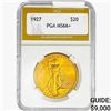 Image 1 : 1927 $20 Gold Double Eagle PGA MS66+