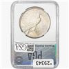 Image 2 : 1921 Silver Peace Dollar PGA MS63 HR