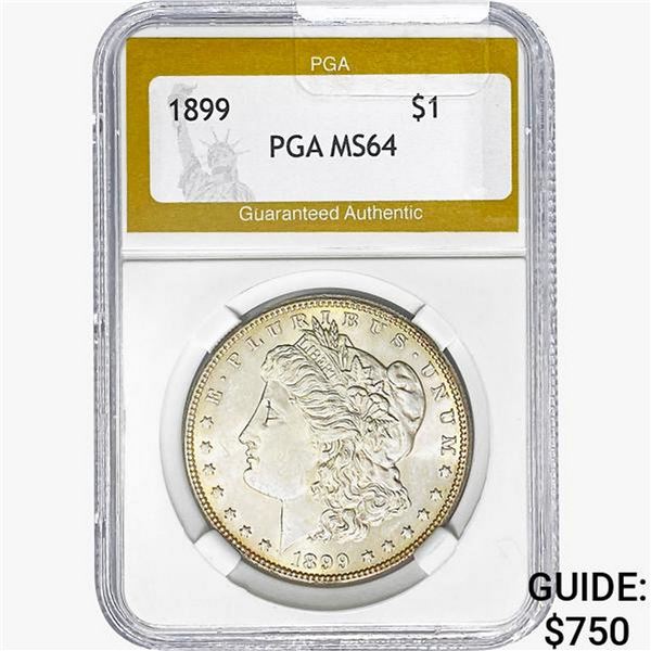 1899 Morgan Silver Dollar PGA MS64