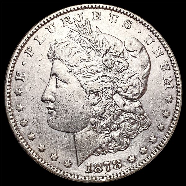 1878 Morgan Silver Dollar CLOSELY UNCIRCULATED
