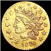 Image 1 : 1880/76 Round California Gold Quarter CLOSELY UNCI