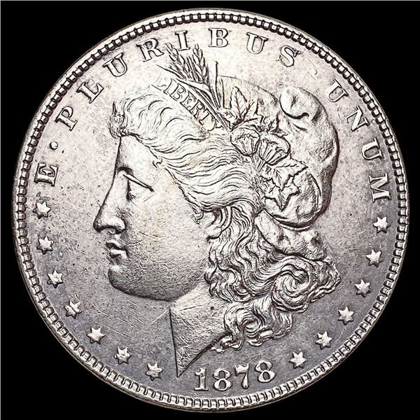 1878 Morgan Silver Dollar CLOSELY UNCIRCULATED