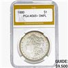 Image 1 : 1880 Morgan Silver Dollar PGA MS65+ DMPL