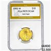 Image 1 : 1995-W 1/4oz Gold $10 Eagle PGA PR70 DCAM