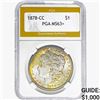 Image 1 : 1878-CC Morgan Silver Dollar PGA MS63+