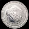 Image 2 : 2012 2oz Silver Year of the Dragon GEM PROOF