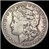 Image 1 : 1890-CC Tailbar Morgan Silver Dollar NICELY CIRCUL