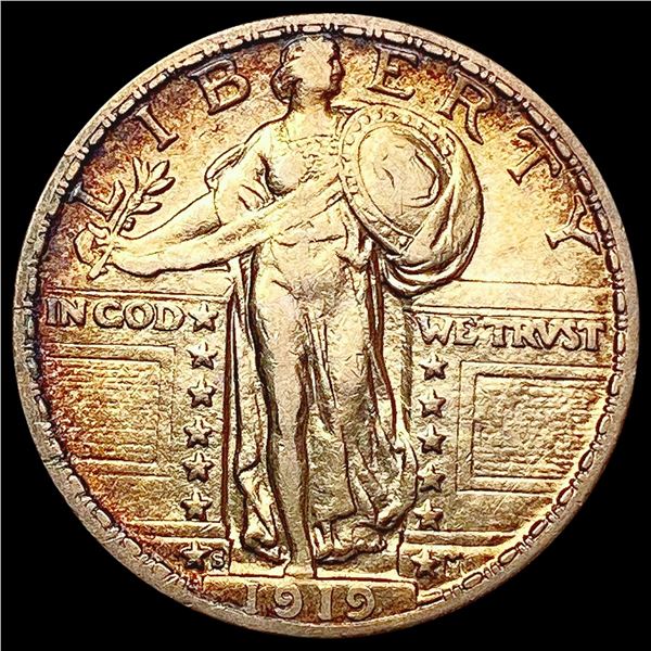 1919-S Standing Liberty Quarter NEARLY UNCIRCULATE