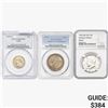 Image 1 : [3] 1946-1994-P 1 5C, 2 50C NGC/PCGS MS