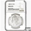 Image 1 : 1883-CC Morgan Silver Dollar NGC MS63 PL
