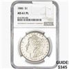 Image 1 : 1886 Morgan Silver Dollar NGC MS61 PL