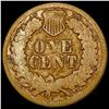 Image 2 : 1869 Indian Head Cent NICELY CIRCULATED