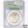 Image 1 : 1946-D Walking Liberty Half Dollar PCGS MS64