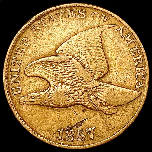 1857 Flying Eagle Cent LIGHTLY CIRCULATED