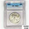 Image 1 : 1941 Walking Liberty Half Dollar ICG MS64