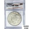 Image 1 : 1924-S Silver Peace Dollar ICG AU53