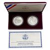 Image 2 : 1999 Dolley Madison Silver Dollar Set [2 Coins]