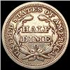 Image 2 : 1853-O Seated Liberty Half Dime CLOSELY UNCIRCULAT