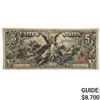 Image 1 : 1896 $5 "EDUCATIONAL" SILVER CERTIFICATE VF