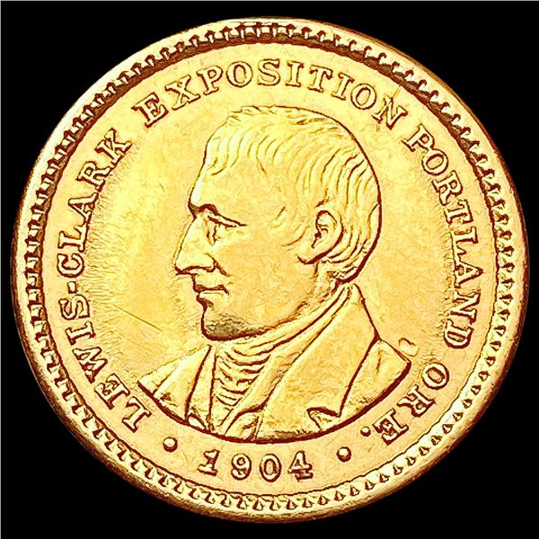 1904 Lewis and Clark Rare Gold Dollar UNCIRCULATED