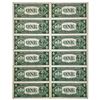 Image 2 : UNCUT SHEET OF (12) 1935-D $1 SILVER CERTIFICATES