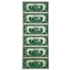Image 2 : UNCUT SHEET OF (6) 1929 $20 ELKHART, IN CH. #206