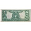 Image 2 : 1899 $5 "CHIEF" SILVER CERTIFICATE ABOUT UNC