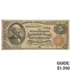 Image 1 : 1882 $5 NEW YORK CITY, NY NATIONAL CH. #1394