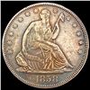 Image 1 : 1858 Seated Liberty Half Dollar CLOSELY UNCIRCULAT
