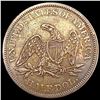 Image 2 : 1858 Seated Liberty Half Dollar CLOSELY UNCIRCULAT