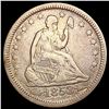 Image 1 : 1853 Arrows and Rays Seated Liberty Quarter CLOSEL