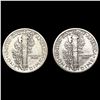 Image 2 : [2] 1918-D&1920-S Mercury Dime HIGH GRADE
