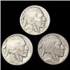 Image 1 : [3] 1914&1915 Buffalo Nickel HIGH GRADE