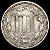 Image 2 : 1867 3 Cent Nickel NEARLY UNCIRCULATED