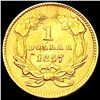 Image 2 : 1857 Rare Gold Dollar UNCIRCULATED