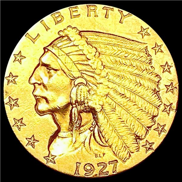 1927 $2.50 Gold Quarter Eagle UNCIRCULATED