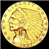 Image 1 : 1927 $2.50 Gold Quarter Eagle UNCIRCULATED