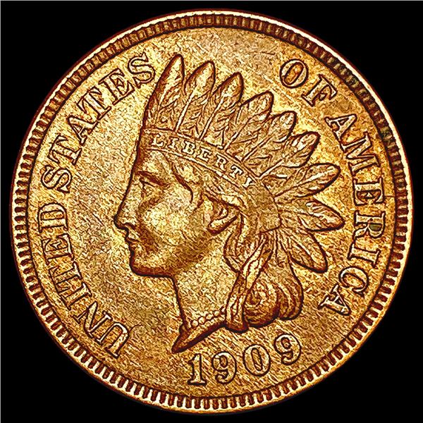 1909 Indian Head Cent CLOSELY UNCIRCULATED