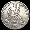 Image 1 : 1858-O Seated Liberty Half Dollar CLOSELY UNCIRCUL