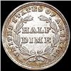 Image 2 : 1838 Seated Liberty Half Dime CHOICE AU