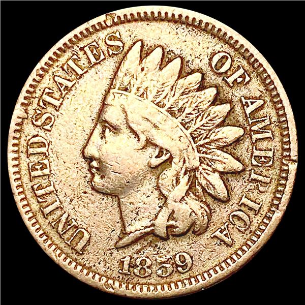 1859 Indian Head Cent LIGHTLY CIRCULATED