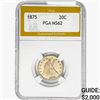 Image 1 : 1875 Twenty Cent Piece PGA MS62