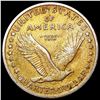 Image 2 : 1917 T1 Standing Liberty Quarter CLOSELY UNCIRCULA