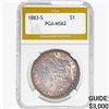 Image 1 : 1883-S Morgan Silver Dollar PGA MS62