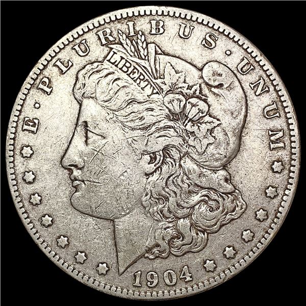 1904-S Morgan Silver Dollar NEARLY UNCIRCULATED