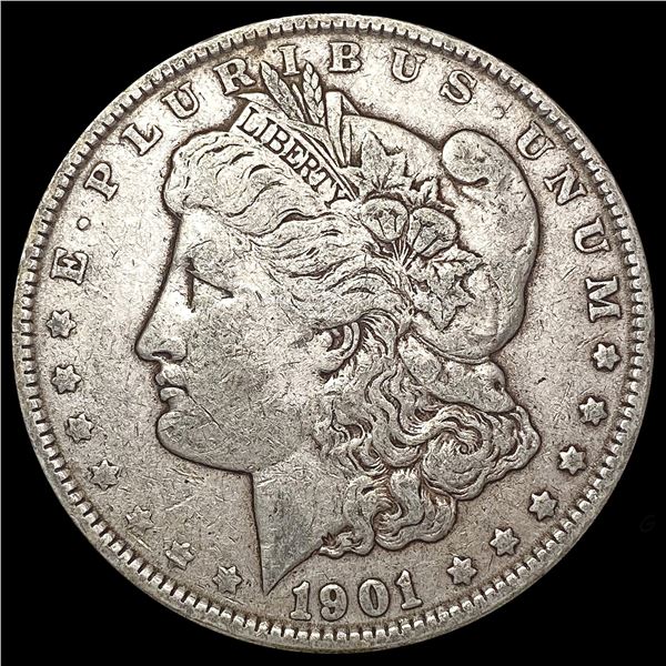 1901 Morgan Silver Dollar NEARLY UNCIRCULATED