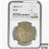 Image 1 : 1880-CC Morgan Silver Dollar NGC VF25